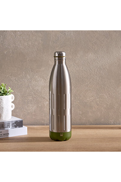 Generic Karry Steel Hot and Cold Vacuum Travel Flask Bottle - 1 L