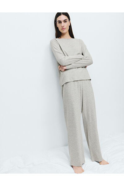 Marks & Spencer Saf Pamuklu Pijama Takımı