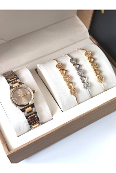 GRATYX Women's watch set with elegant bracelets