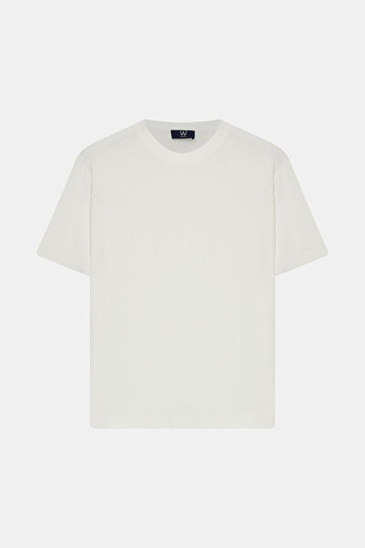 W Collection Standard Fit Ecru T-Shirt