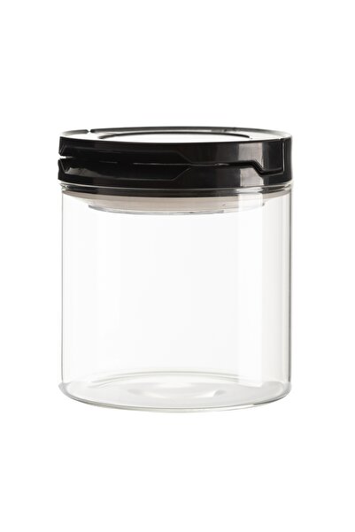 Mudo Concept CAM KAVANOZ VAKUMLU KAPAK SİYAH 850 ML