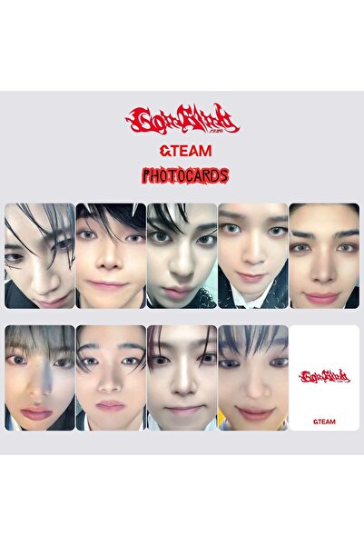 Kpop Dünyasi &TEAM '' Πάμε ανοιχτοί στα μάτια '' Σετ Φωτοκάρτες 1