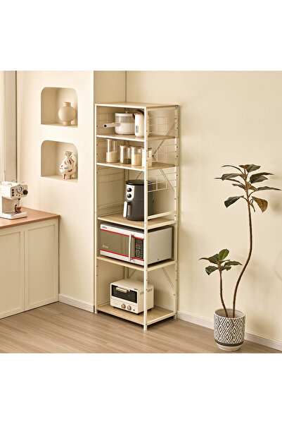 Generic رف تخزين متعدد الأغراض للميكروويف من موفو جاز مكون من 5 طبقات