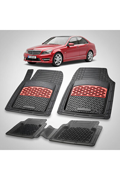 TEAMCAR Mercedes-Benz C-Class W204 Facelift 2011-2014 Compatible Floor Mats |...