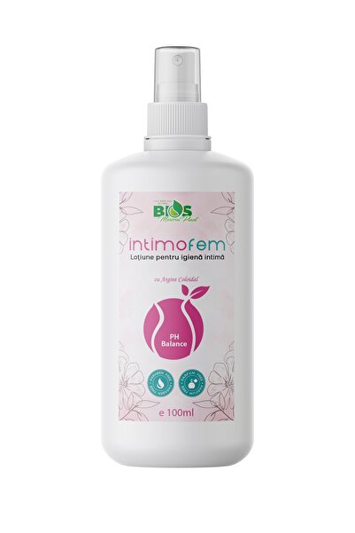 Bios Mineral Plant INTIMOFEM – Lotiune pentru Igiena Intima, 100 ml