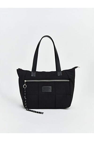 LC Waikiki Parachute Fabric Quilted Women's Shoulder Bag