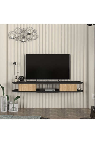 Generic Modulix Ferry 1.5 Metre 2-Door Wall Mounted TV Unit for TVs up to 75 ...