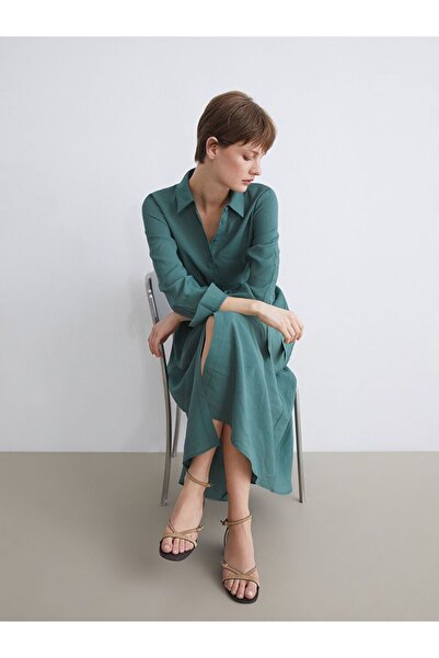 LC Waikiki Modal Blended Shirt Dress