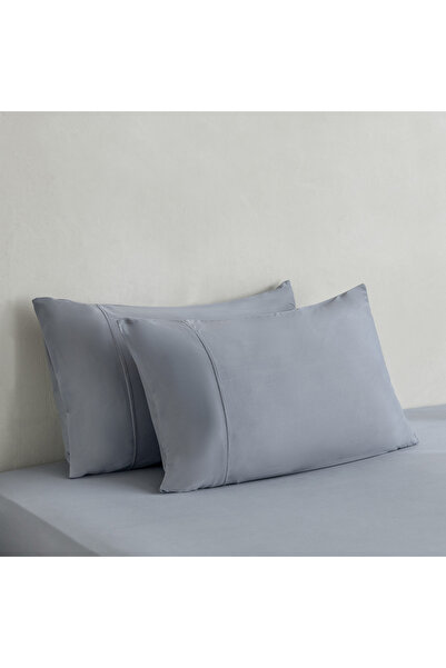 Generic طقم غطاء وسادة من الألياف الدقيقة من فيروم، قطعتان - 50 × 75 سم