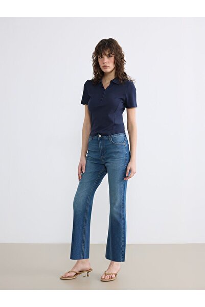 LC Waikiki Crop Flare Women's Jean Pants