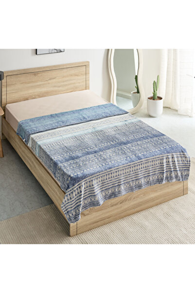 Generic بطانية ماتريكس إنزو مطبوع من الفلانيل، مقاس مزدوج - 140 × 200 سم