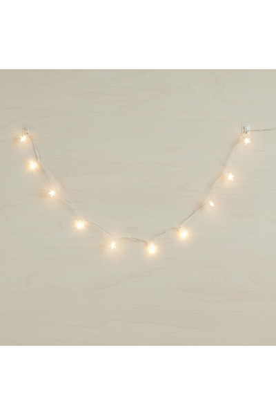 Generic Orla 3AA 10 LED Warm White Ornament String Light - 150 cm