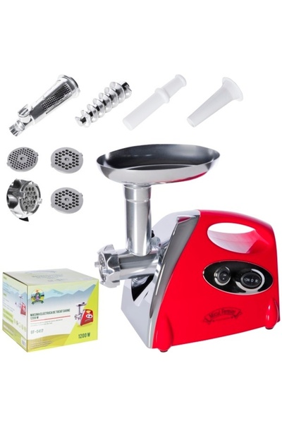 micul fermier Mașină de tocat carne electrică RED 1400W MGR