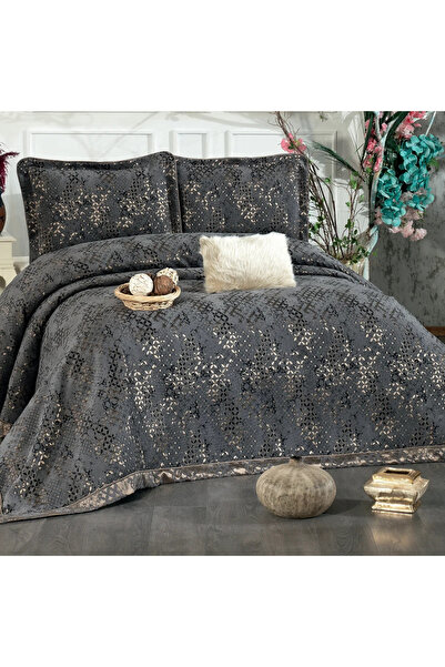 Güzide ANNA 4 Parçalı %100 Şönil Yatak Örtüsü Seti