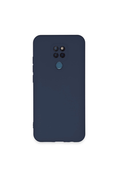 xirshop حافظة جنرال موبايل جي إم 20 مع داخلية نانو مخملية من السيليكون - أزرق...