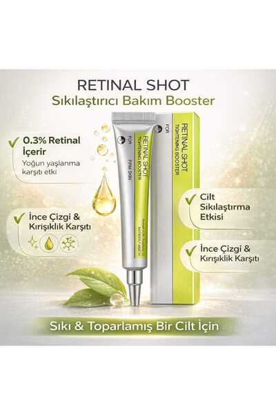 Pastelya Retinal Shot Tightening Booster Krem | Cilt Yenileyici & Elastikiyet...