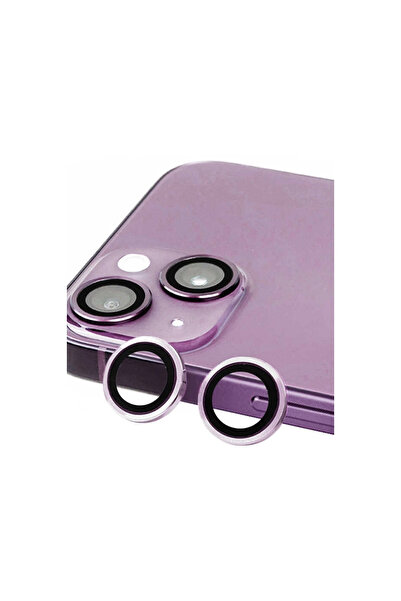 xirshop iPhone 14 Plus Raze Metal Camera Lens - Purple
