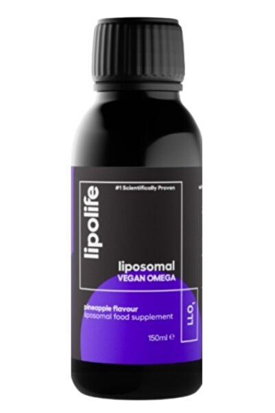 lipolife LLO1 - Omega 3 lipozomal, vegan, 150ml