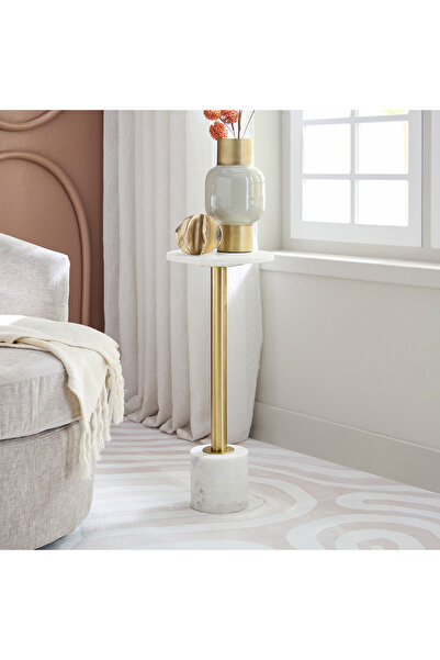 Generic طاولة كافون خير ذات سطح رخامي أصلي