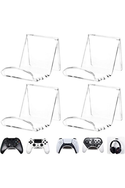 Generic Game Controller Wall Mount Holder Stand (4 Pack) for Xbox ONE PS4 PS5...
