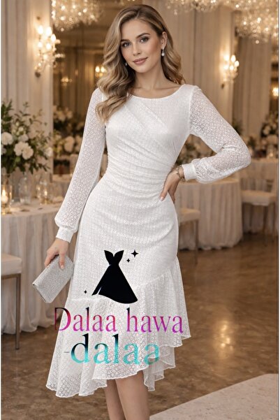 dalaa Soft stretch midi dress