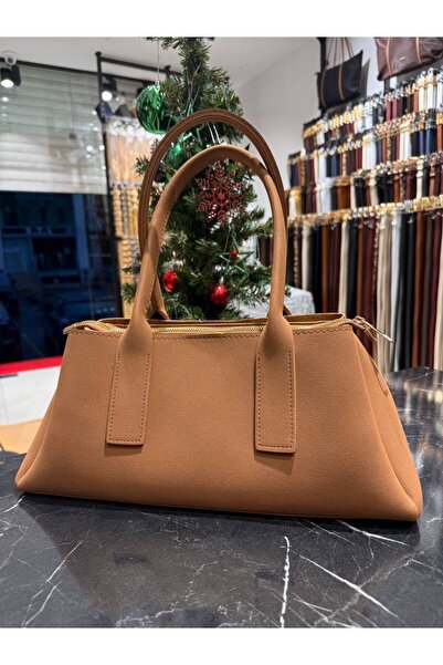 Fiori حقيبة يد نسائية من الجلد السويدي وحقيبة كتف