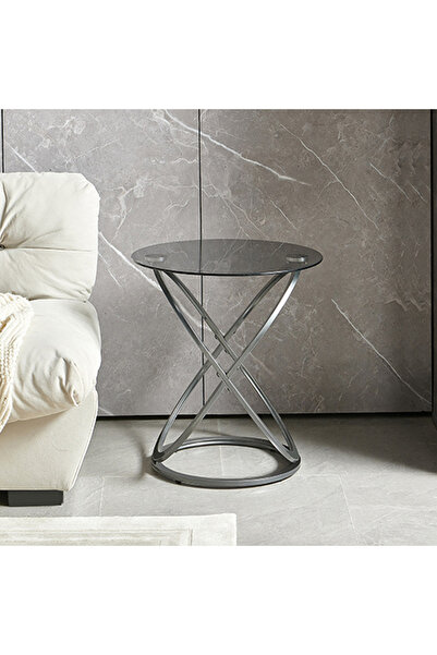 Generic طاولة جانبية زجاجية من كارلتون إن إكس تي