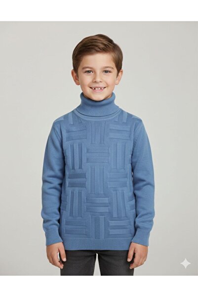 Musti kids Boy's Knitwear Sweater Claret Red Color 6-16 Years Old