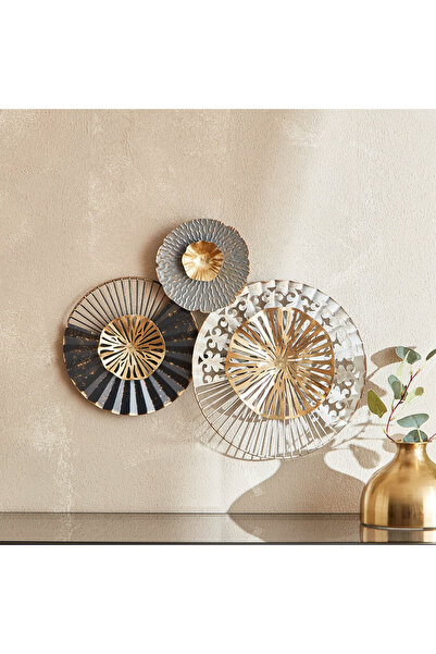 Generic Ema Metal Wall Decor - 52x6x40 cm