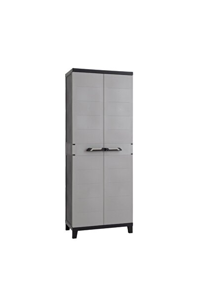 Divona Home TOOMAX Prime Plastik Bahçe Depolama Dolabı (Large) (4 Raflı- 60 c...