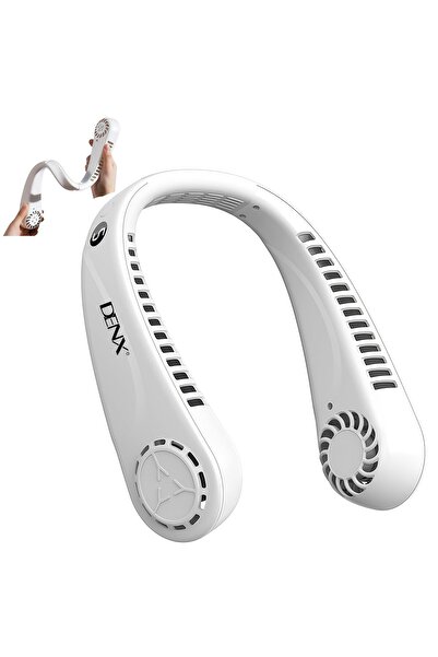 Generic DENX Bladeless Neck Fan, Portable Hands-Free USB Rechargeable Mini Fa...