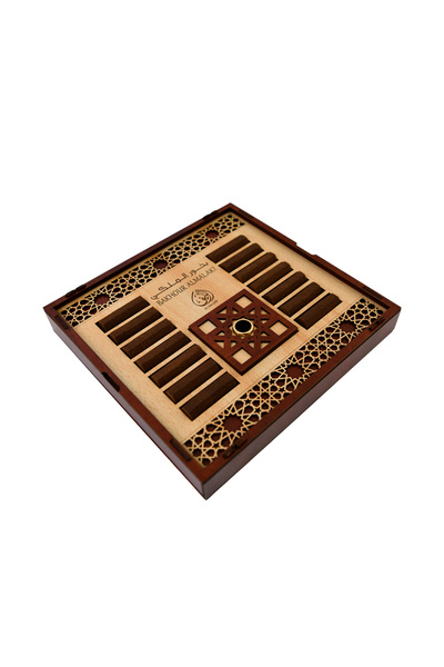 Alwaleef بخور الملكي - قاعدة خشب