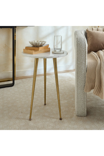 Generic طاولة بلكنة رخامية من Narvik Geniune