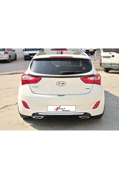 Tuning Vadisi Hyundai i30 Difüzör Egzoz Görünüm Parlak Siyah 2012-2017 (Plastik)