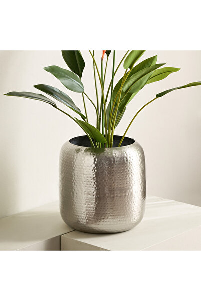 Home Box Aurum Avya Metal Hammered Planter - 32x32x28.5 cm