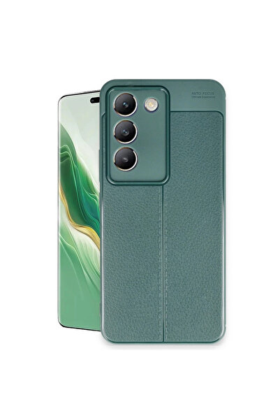 xirshop غطاء حماية لهاتف فيفو V30 لايت 4G - أخضر داكن