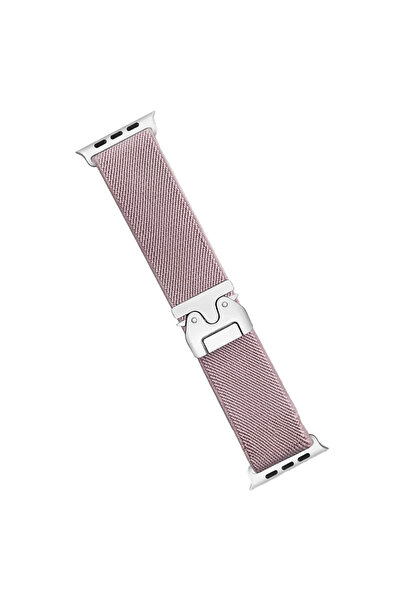 xirshop ساعة بحزام قماشي مقاس 42 ملم (ليست ساعة) - أرجواني