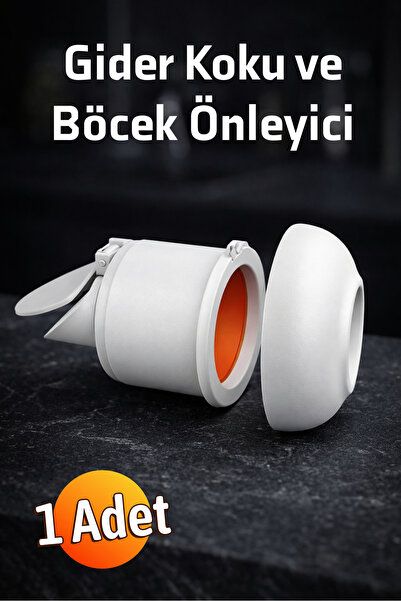 Badem10 (1 Adet) Çekvalfli Muff Conta Kötü Koku Böcek Kirli Su Önleyici Lavab...