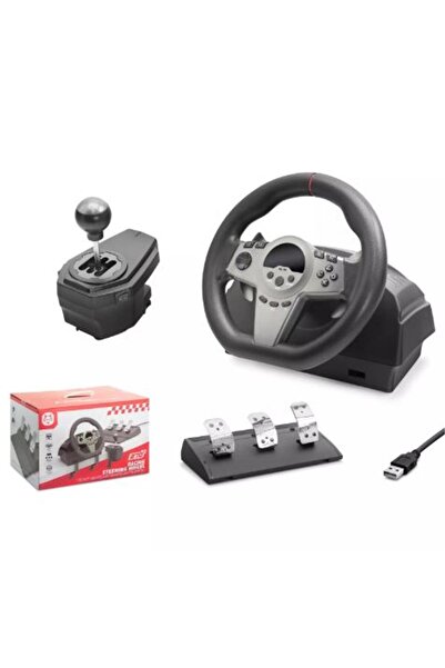 NODAR Nd757 Direksiyon Seti Siyah 270° Ps4-Ps3-Pc-Xbox One-N-Sw-Xbox Series-S...