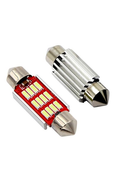 özgürce Yüksek Parlaklık Sofit LED Canbus Tavan Plaka Ampülleri 41mm 2'li Set