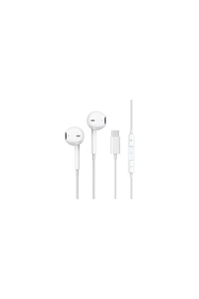 HP Dhh-3113C-Bk Kablolu Kulakiçi Type-C Ses Kontrol Butonlu Mikrofonlu Siyah ...