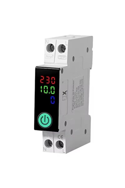 FUSIONTECHX Întrerupător automat inteligent WiFi TUYA 1P+N 63A