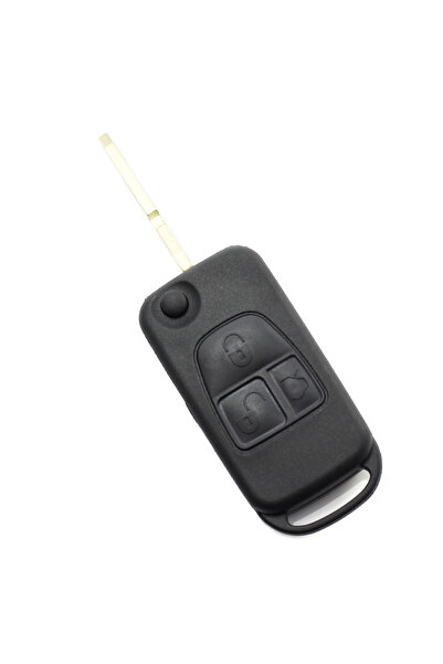 Mercaton Carcasa cheie tip briceag pentru Mercedes, 3 butoane, lama cu 4 pist...