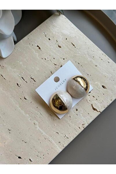 MENESSA Top earrings - cream