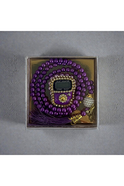 Zey-Al Set de mătănii și zikirmatik Defne |   Albastru |   Set cadou de zikir...