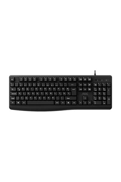 Aoc Kb120B-62 F Tuş Dizilimli Usb Kablolu Klavye