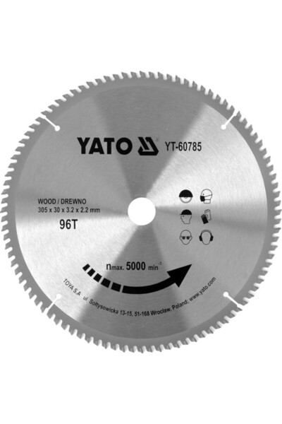 Other LAMĂ WIDIA PENTRU LEMN 305X96TX30MM YT-60785 YATO