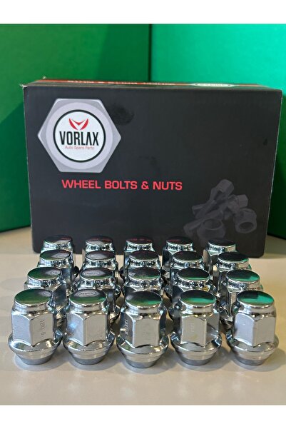 VORLAX HYUNDAI YENİ MODELLER UYUMLU ÇELİK JANT SOMUNU 21 ANAHTAR (20 ADET)