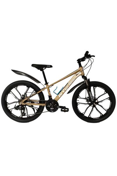 BR CYCLES Bicicleta MTB 24″ BR Tornado A2404 , cadru Aluminiu, 21 viteze, Rot...