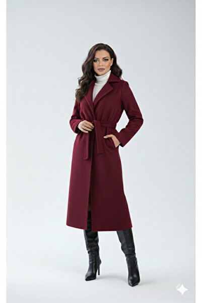 CNG MODA Hijab Unlined Stamp Coat